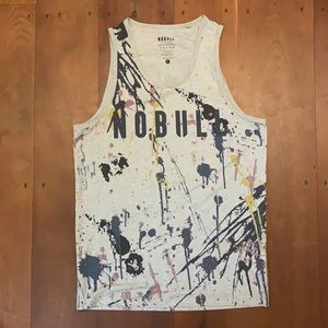 NoBull splattered paint men’s small tank